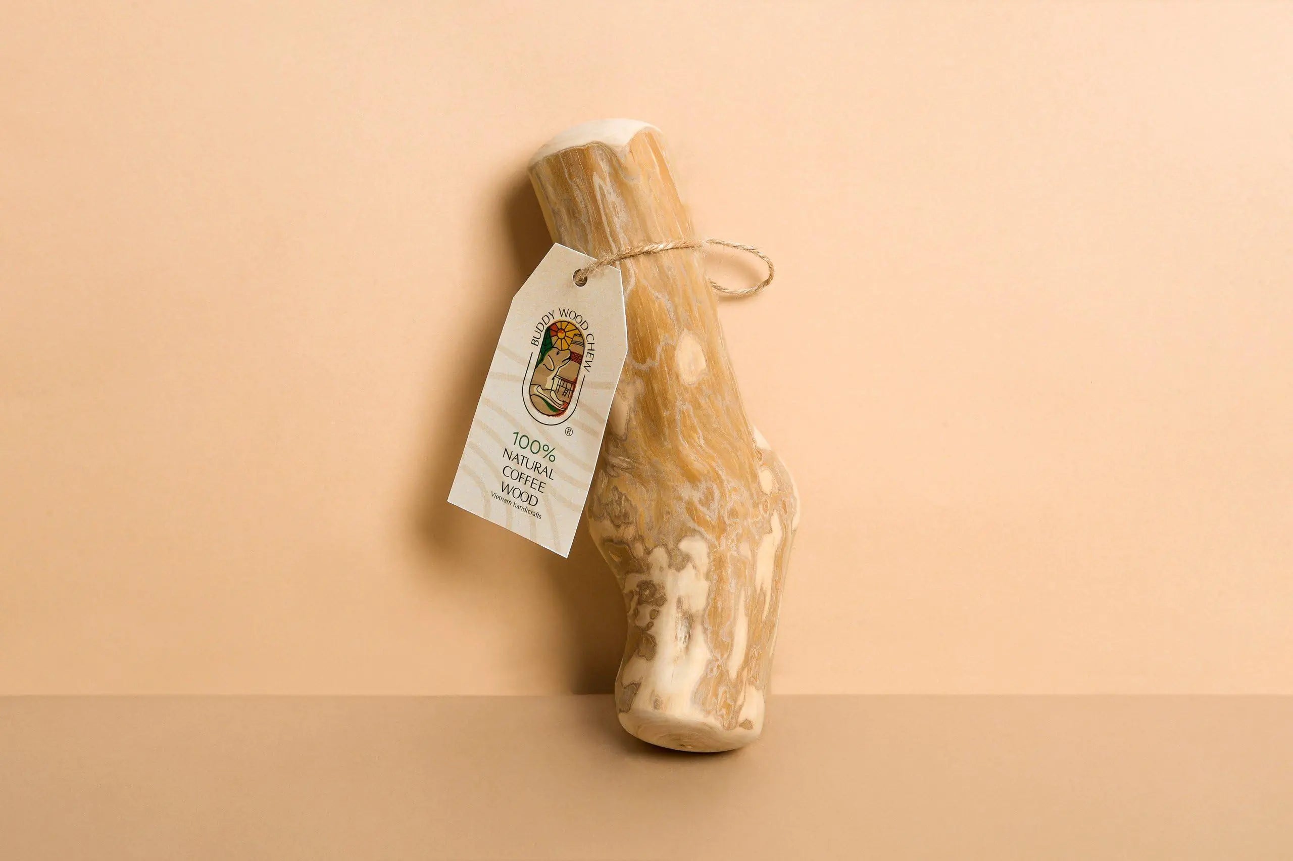 Natural Coffee Wood Dog Chew
